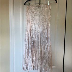 Young Fabulous and Broke Crinkle Satin Midi YFB